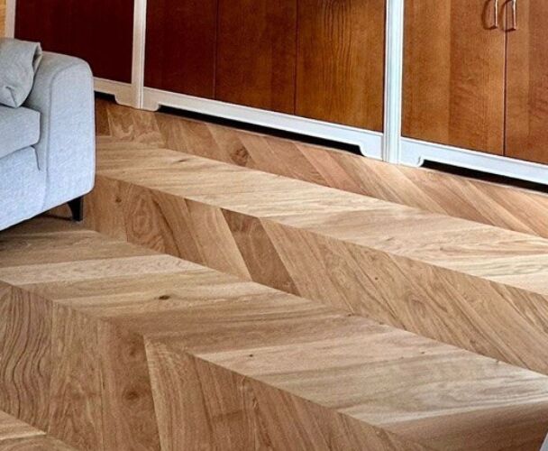 Classic Chevron Parquet in Interior Design